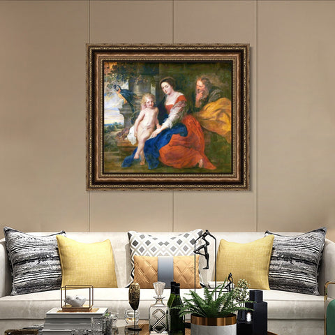 INVIN ART Framed Canvas Art Giclee Print Series#122 by Peter Paul Rubens Wall Art Living Room Home Office Decorations