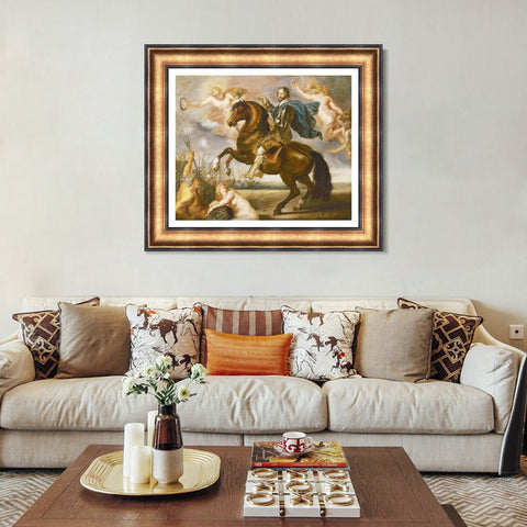 INVIN ART Framed Canvas Art Giclee Print Series#126 by Peter Paul Rubens Wall Art Living Room Home Office Decorations