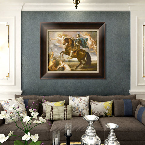 INVIN ART Framed Canvas Art Giclee Print Series#126 by Peter Paul Rubens Wall Art Living Room Home Office Decorations