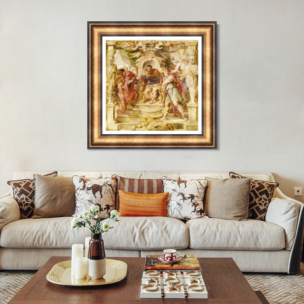 INVIN ART Framed Canvas Art Giclee Print Series#128 by Peter Paul Rubens Wall Art