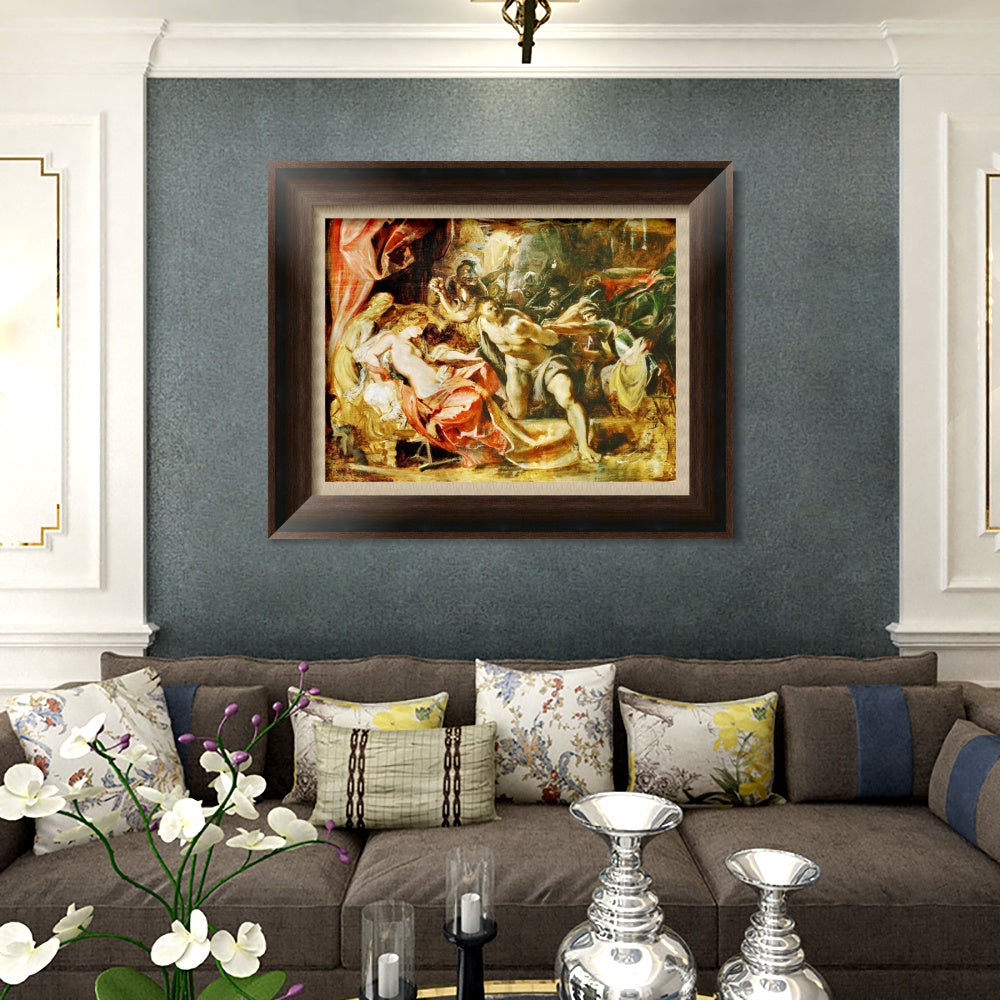 INVIN ART Framed Canvas Art Giclee Print Series#129 by Peter Paul Rubens Wall Art