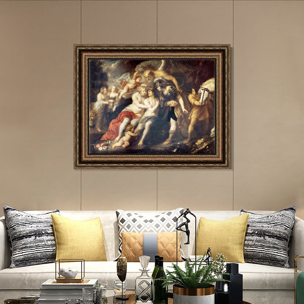 INVIN ART Framed Canvas Art Giclee Print Series#132 by Peter Paul Rubens Wall Art