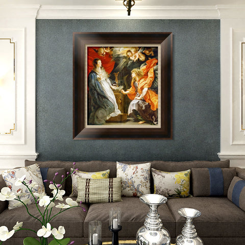 INVIN ART Framed Canvas Art Giclee Print Series#134 by Peter Paul Rubens Wall Art Living Room Home Office Decorations