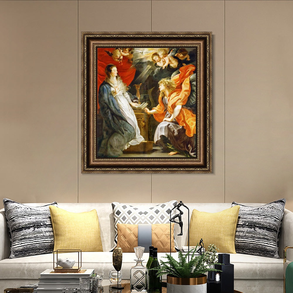 INVIN ART Framed Canvas Art Giclee Print Series#134 by Peter Paul Rubens Wall Art