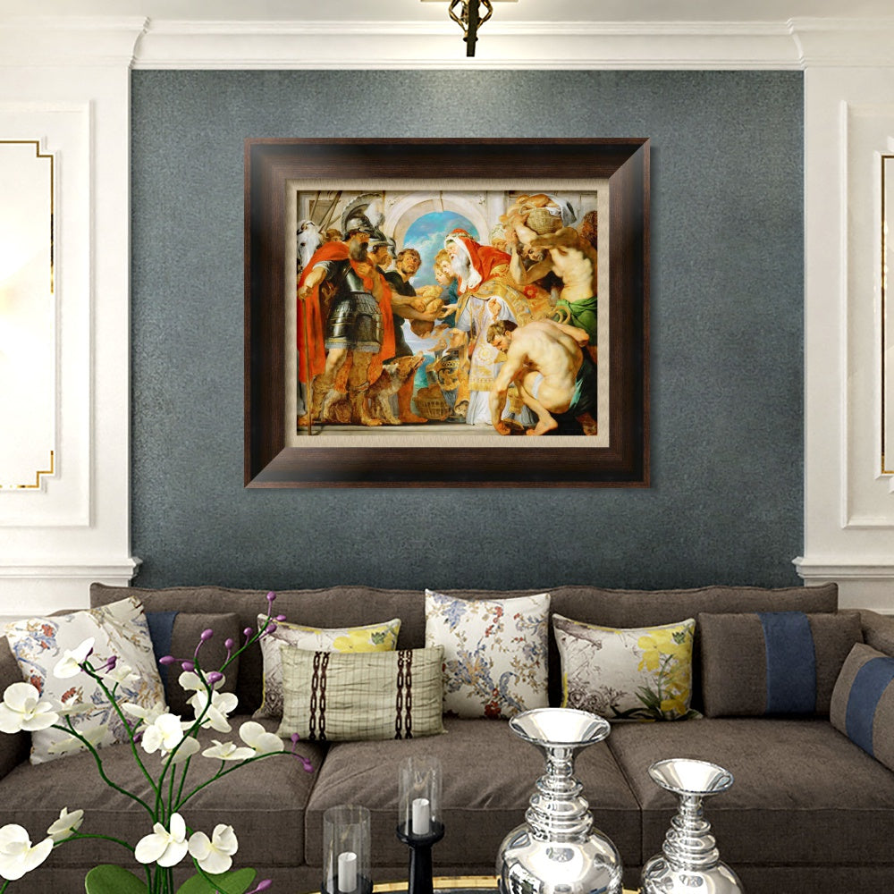 INVIN ART Framed Canvas Art Giclee Print Series#136 by Peter Paul Rubens Wall Art