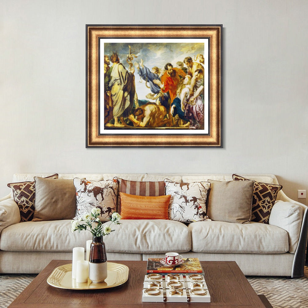 INVIN ART Framed Canvas Art Giclee Print Series#141 by Peter Paul Rubens Wall Art Living Room Home Office Decorations