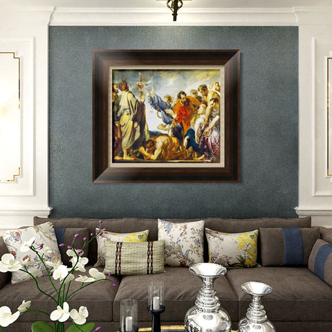 INVIN ART Framed Canvas Art Giclee Print Series#141 by Peter Paul Rubens Wall Art Living Room Home Office Decorations