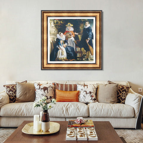 INVIN ART Framed Canvas Art Giclee Print Series#142 by Peter Paul Rubens Wall Art Living Room Home Office Decorations