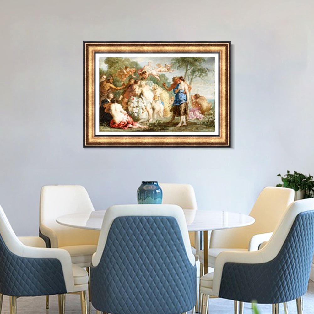 INVIN ART Framed Canvas Art Giclee Print Series#143 by Peter Paul Rubens Wall Art