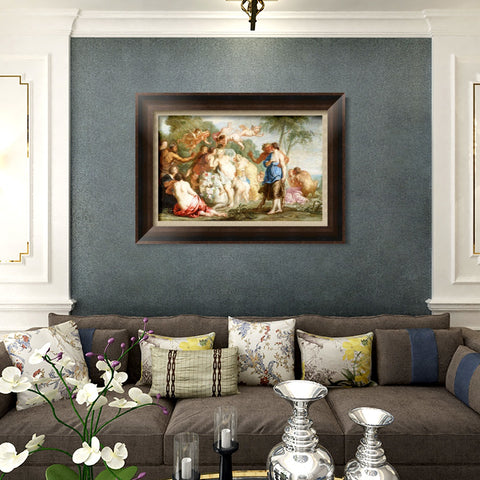 INVIN ART Framed Canvas Art Giclee Print Series#143 by Peter Paul Rubens Wall Art Living Room Home Office Decorations