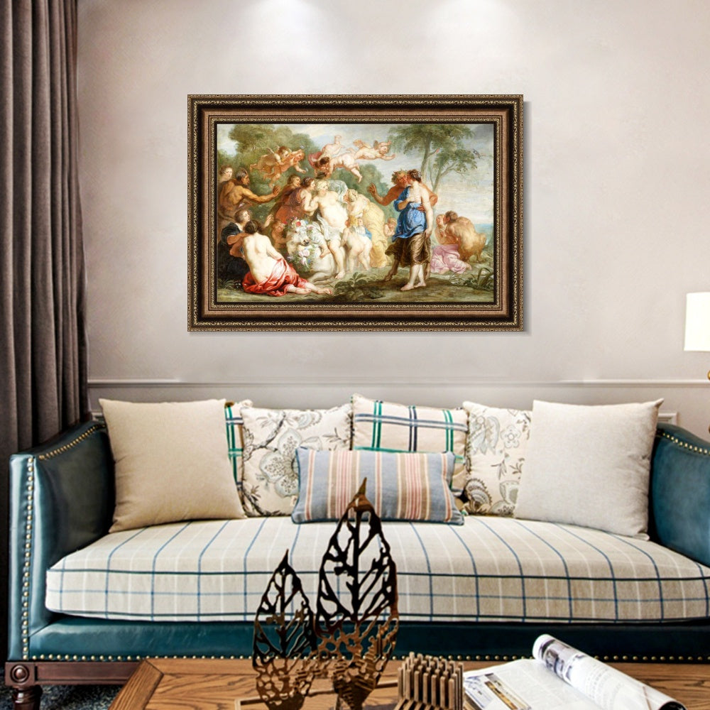 INVIN ART Framed Canvas Art Giclee Print Series#143 by Peter Paul Rubens Wall Art