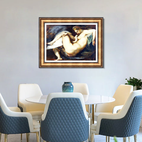 INVIN ART Framed Canvas Art Giclee Print Series#147 by Peter Paul Rubens Wall Art Living Room Home Office Decorations