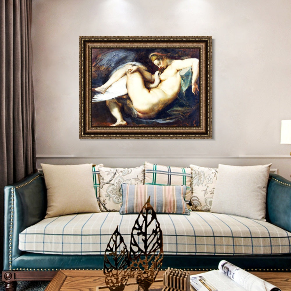 INVIN ART Framed Canvas Art Giclee Print Series#147 by Peter Paul Rubens Wall Art
