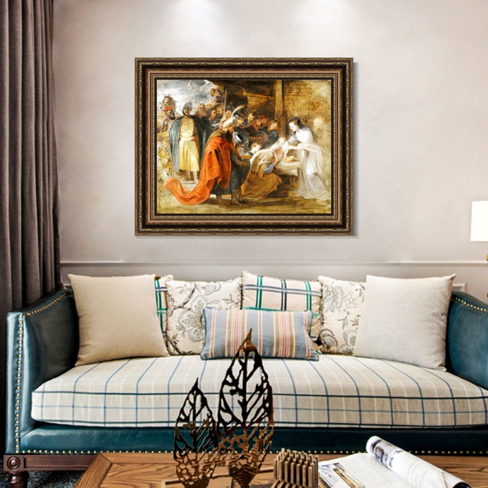 INVIN ART Framed Canvas Art Giclee Print Series#149 by Peter Paul Rubens Wall Art