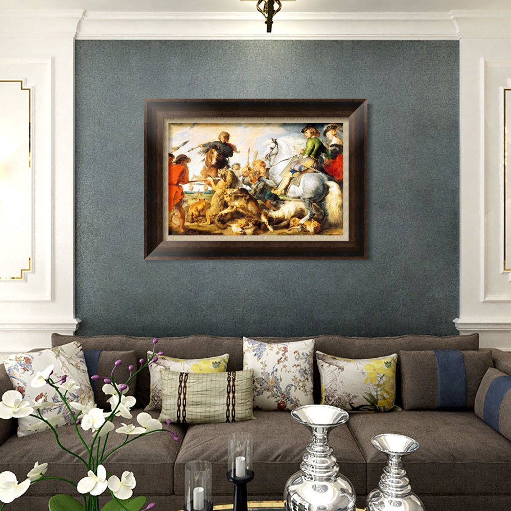 INVIN ART Framed Canvas Art Giclee Print Series#150 by Peter Paul Rubens Wall Art