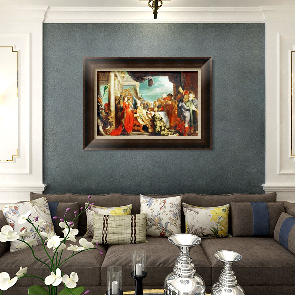 INVIN ART Framed Canvas Art Giclee Print Series#151 by Peter Paul Rubens Wall Art