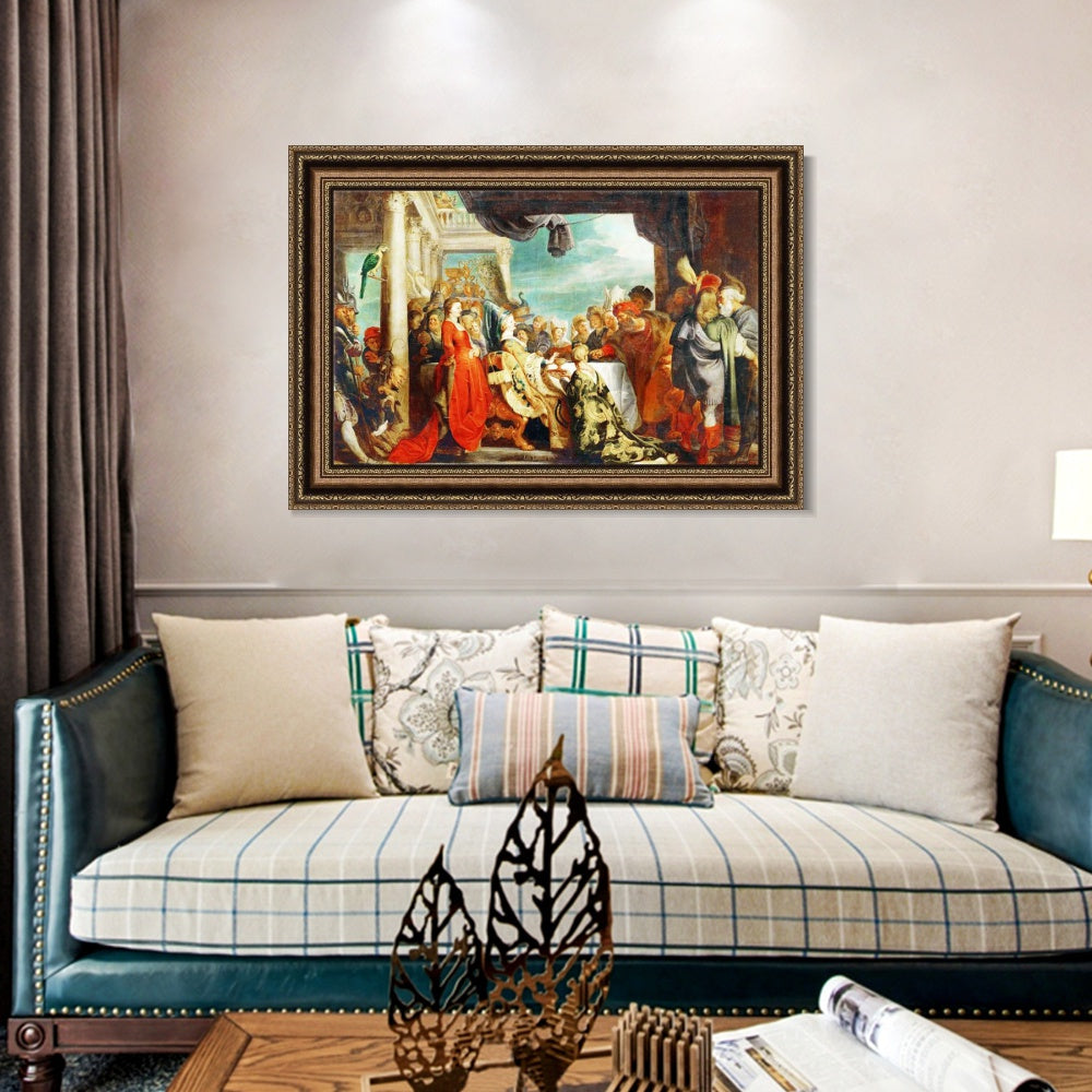 INVIN ART Framed Canvas Art Giclee Print Series#151 by Peter Paul Rubens Wall Art
