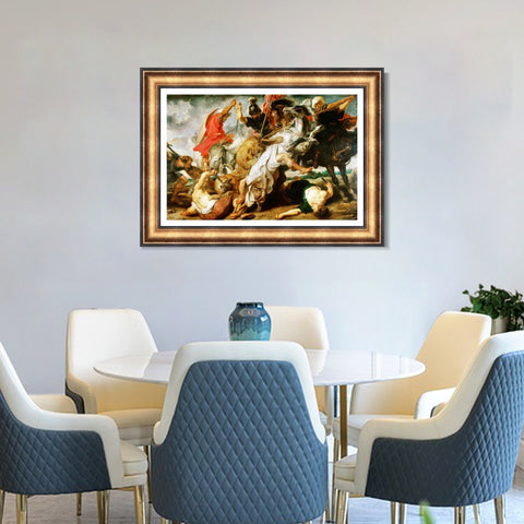 INVIN ART Framed Canvas Art Giclee Print Series#153 by Peter Paul Rubens Wall Art Living Room Home Office Decorations