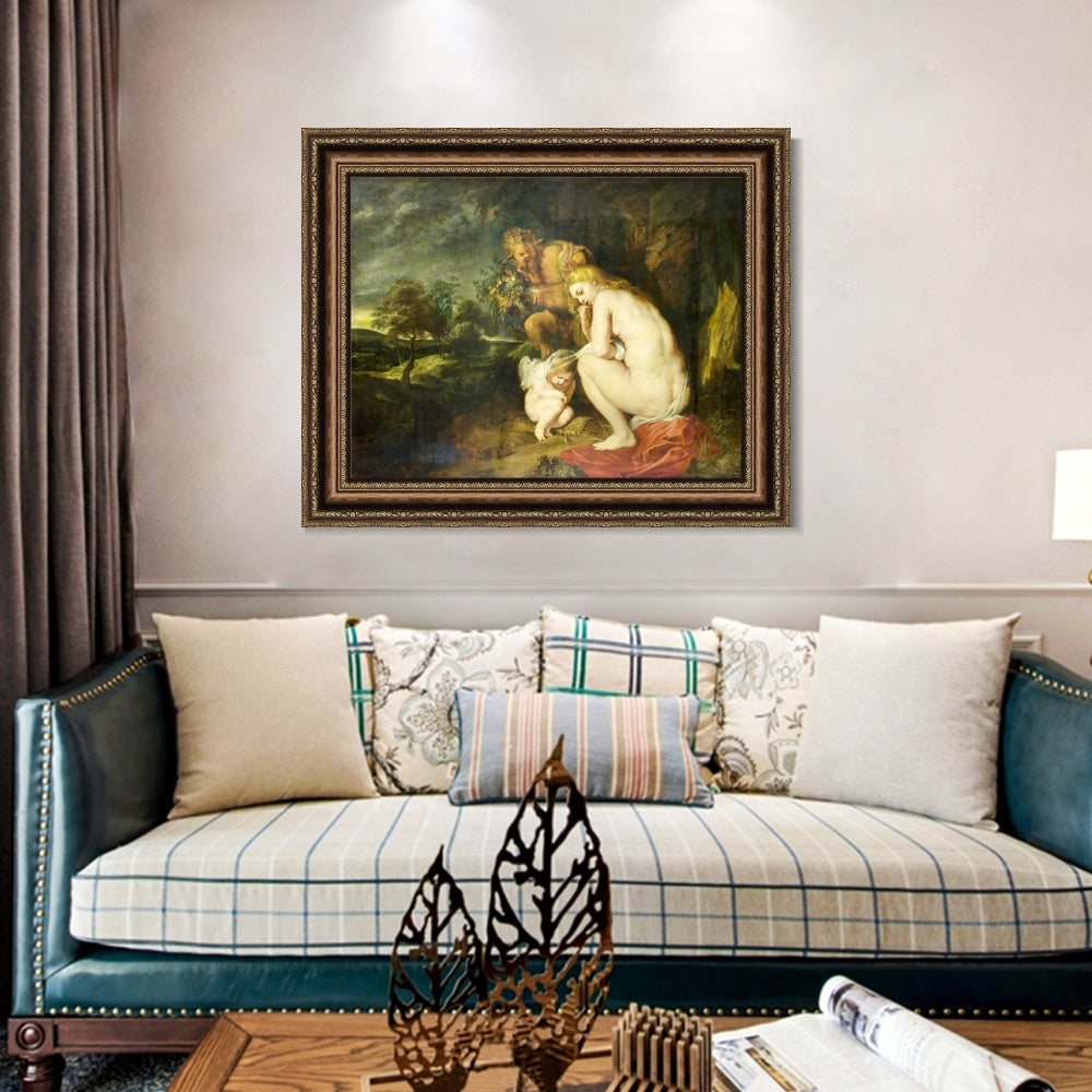 INVIN ART Framed Canvas Art Giclee Print Series#155 by Peter Paul Rubens Wall Art