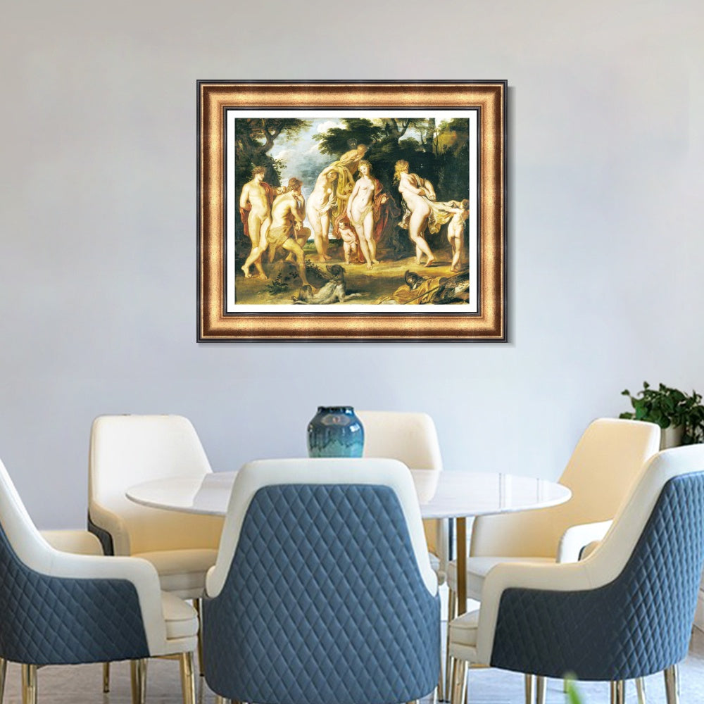 INVIN ART Framed Canvas Art Giclee Print Series#156 by Peter Paul Rubens Wall Art Living Room Home Office Decorations