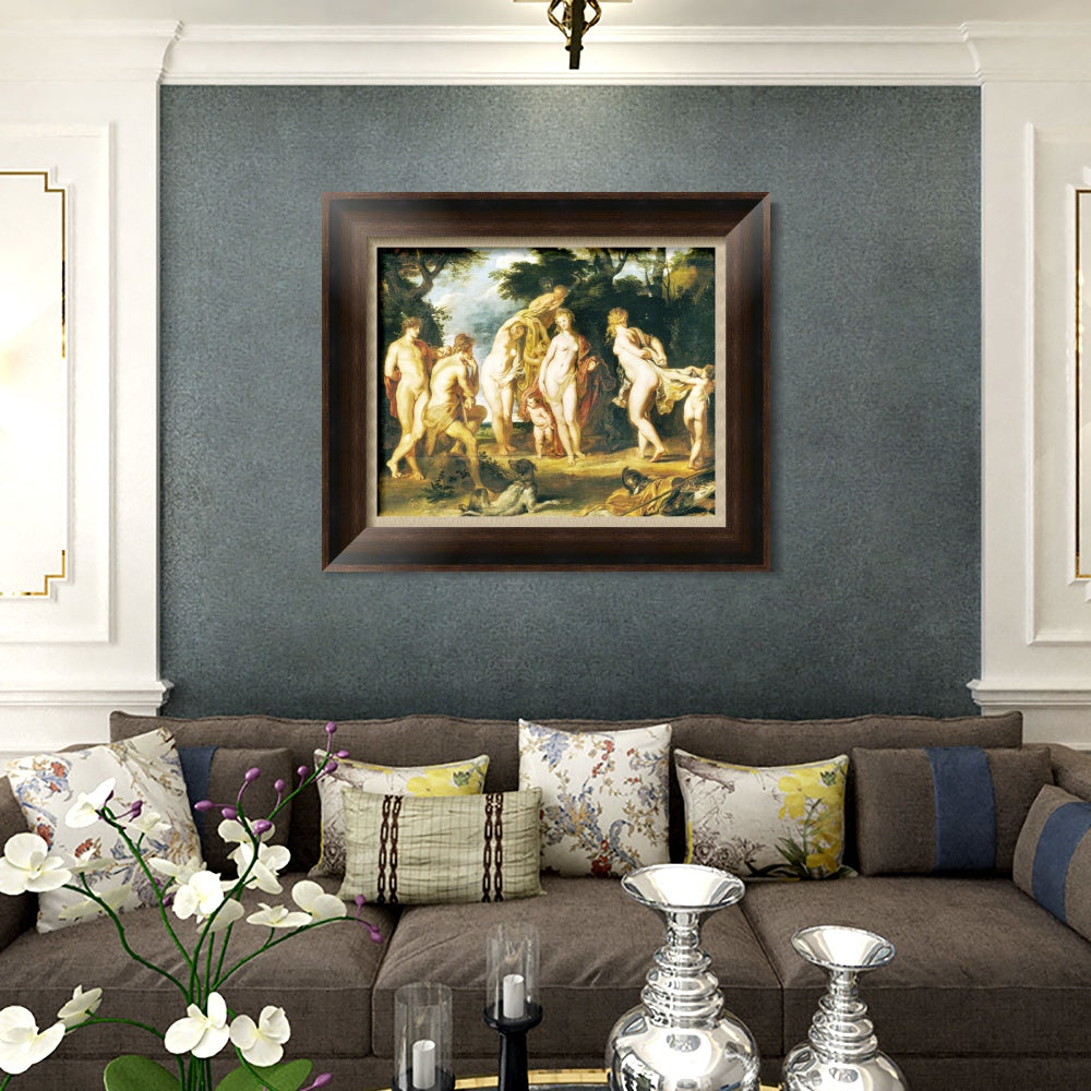 INVIN ART Framed Canvas Art Giclee Print Series#156 by Peter Paul Rubens Wall Art Living Room Home Office Decorations