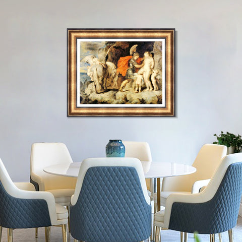 INVIN ART Framed Canvas Art Giclee Print Series#157 by Peter Paul Rubens Wall Art Living Room Home Office Decorations