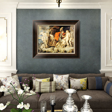 INVIN ART Framed Canvas Art Giclee Print Series#157 by Peter Paul Rubens Wall Art Living Room Home Office Decorations
