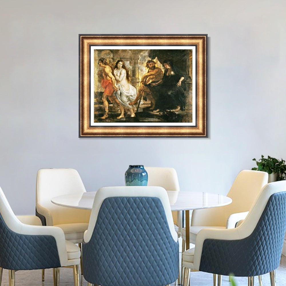 INVIN ART Framed Canvas Art Giclee Print Series#158 by Peter Paul Rubens Wall Art