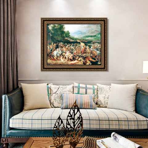 INVIN ART Framed Canvas Art Giclee Print Series#160 by Peter Paul Rubens Wall Art Living Room Home Office Decorations