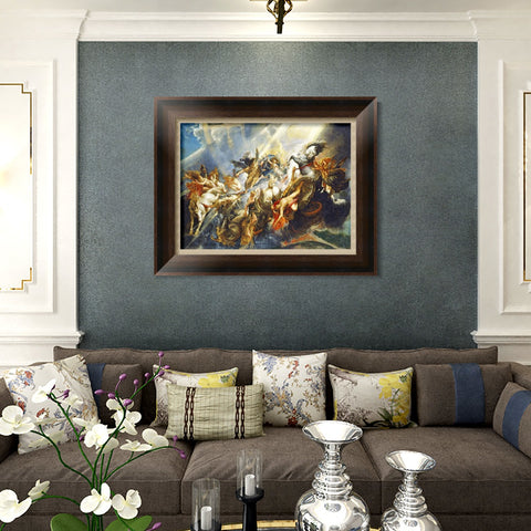 INVIN ART Framed Canvas Art Giclee Print Series#162 by Peter Paul Rubens Wall Art Living Room Home Office Decorations