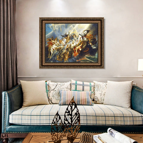 INVIN ART Framed Canvas Art Giclee Print Series#162 by Peter Paul Rubens Wall Art Living Room Home Office Decorations