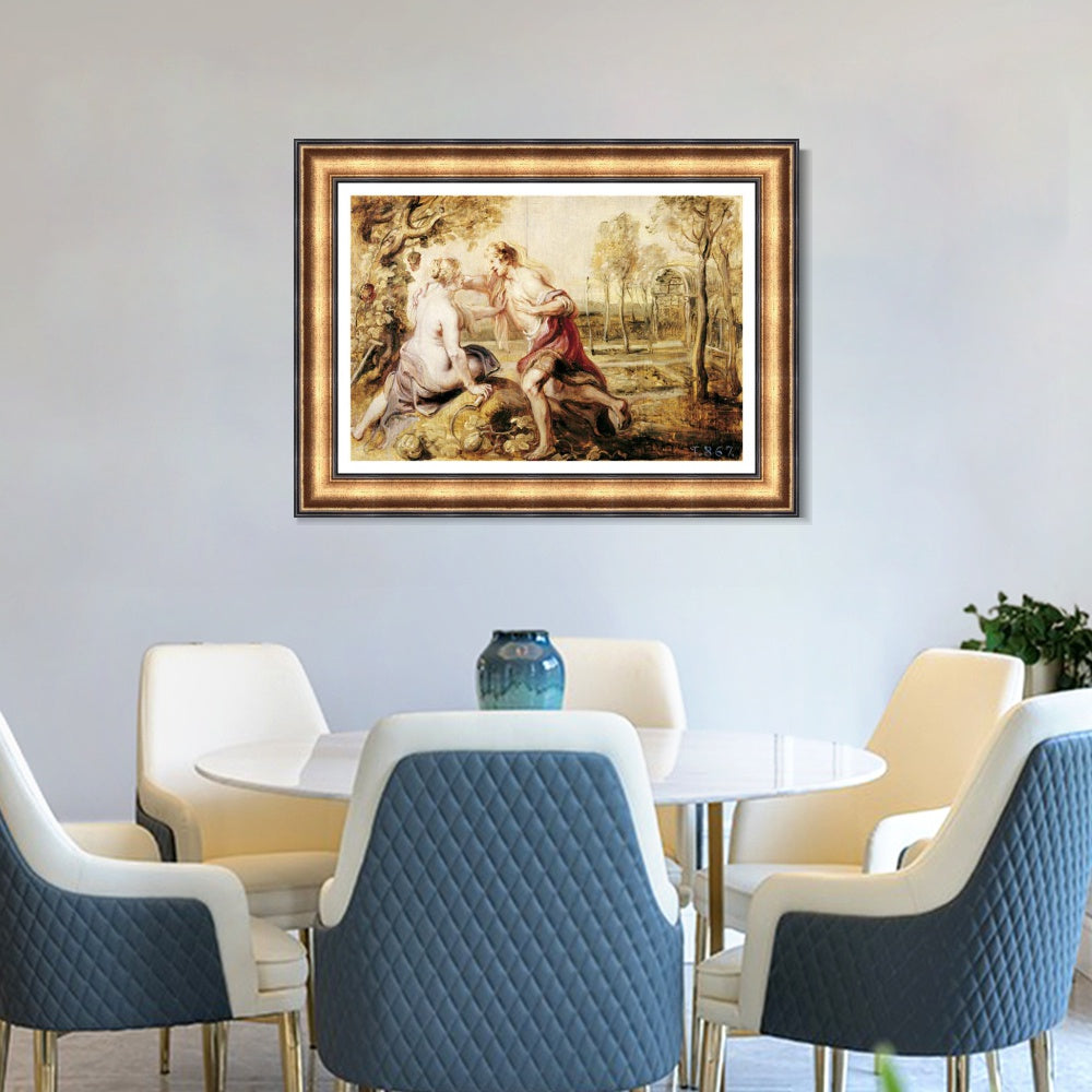 INVIN ART Framed Canvas Art Giclee Print Series#165 by Peter Paul Rubens Wall Art