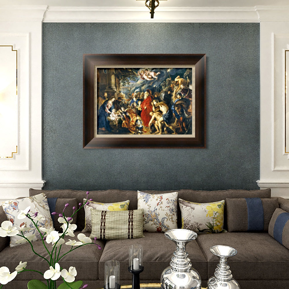 INVIN ART Framed Canvas Art Giclee Print Series#166 by Peter Paul Rubens Wall Art