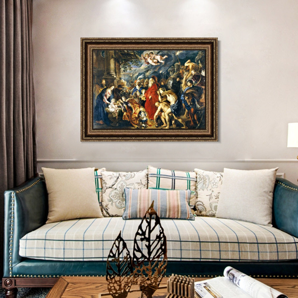 INVIN ART Framed Canvas Art Giclee Print Series#166 by Peter Paul Rubens Wall Art