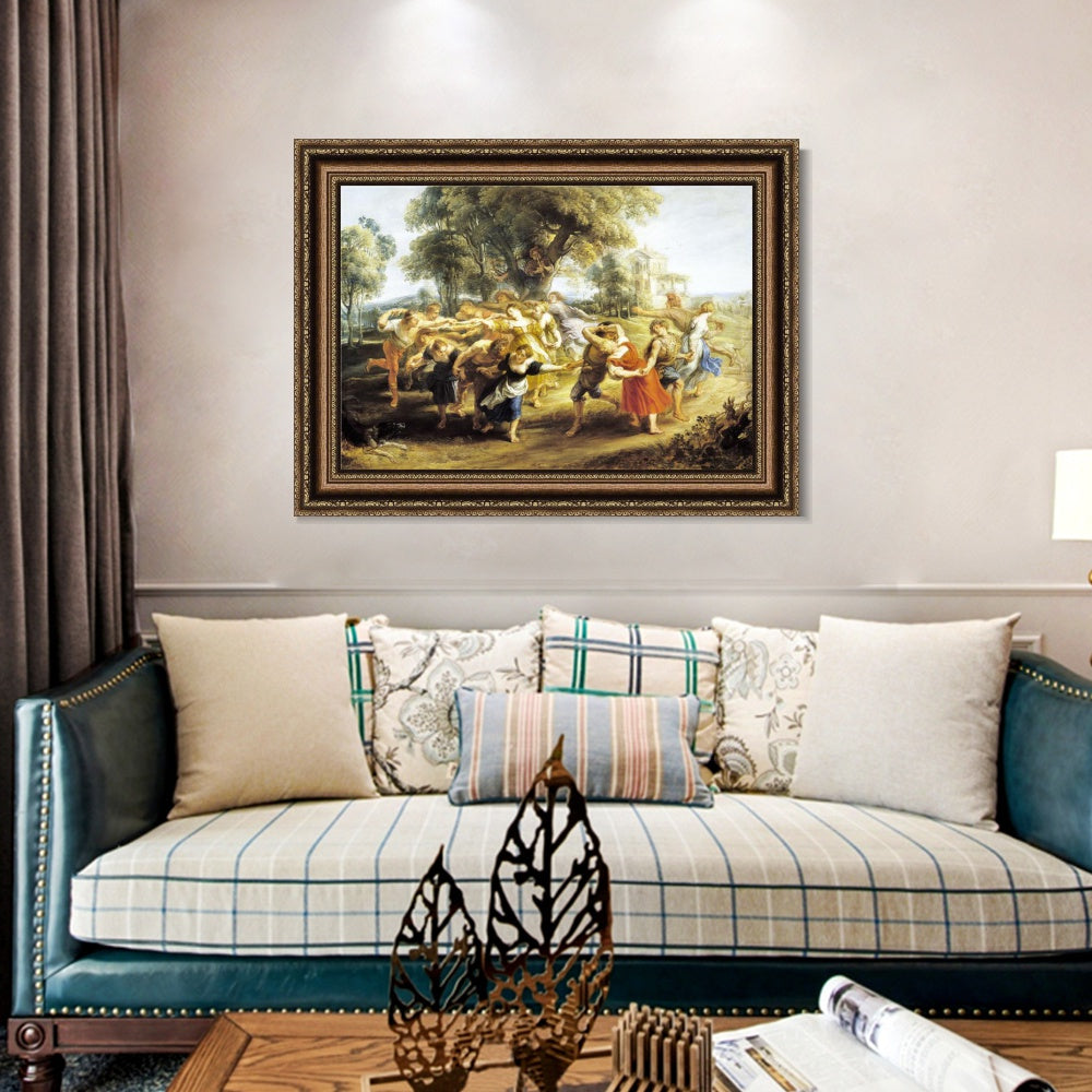 INVIN ART Framed Canvas Art Giclee Print Series#170 by Peter Paul Rubens Wall Art