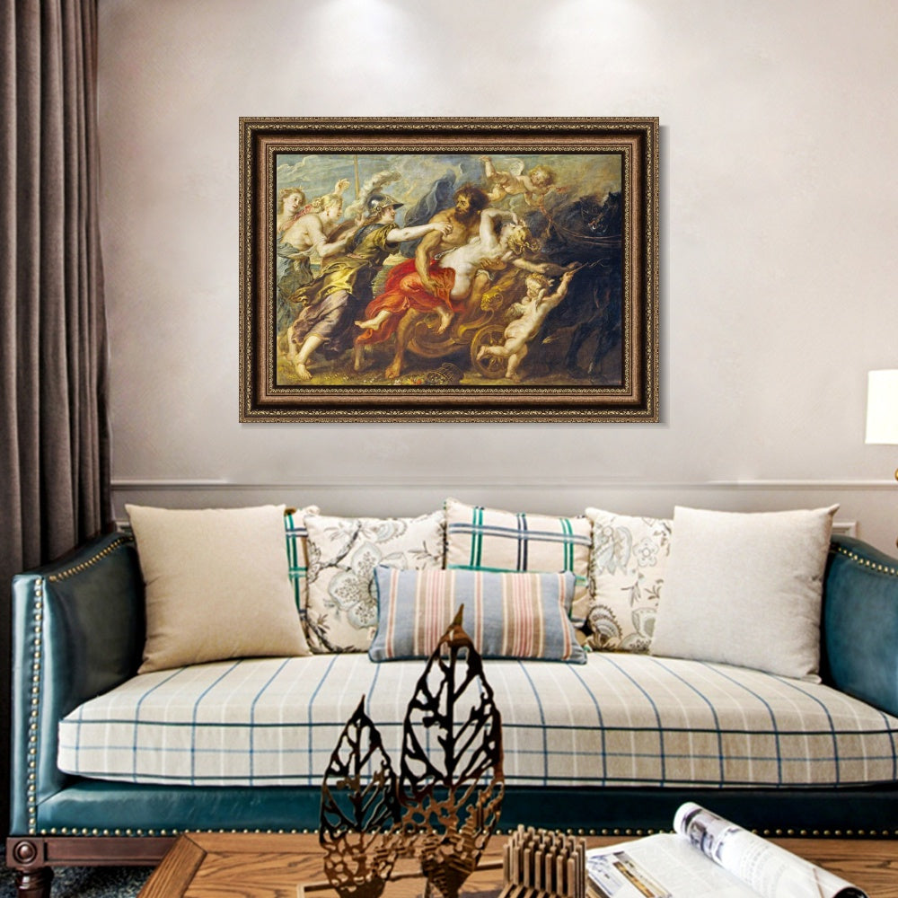 INVIN ART Framed Canvas Art Giclee Print Series#175 by Peter Paul Rubens Wall Art