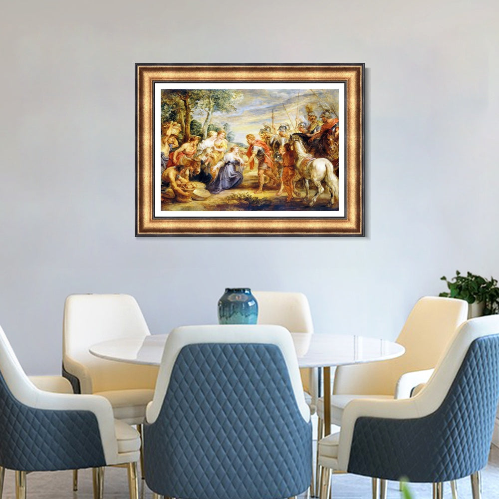 INVIN ART Framed Canvas Art Giclee Print Series#176 by Peter Paul Rubens Wall Art