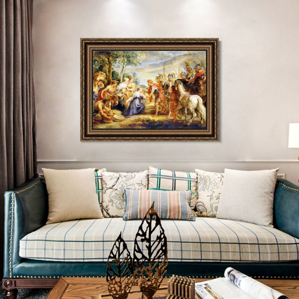 INVIN ART Framed Canvas Art Giclee Print Series#176 by Peter Paul Rubens Wall Art