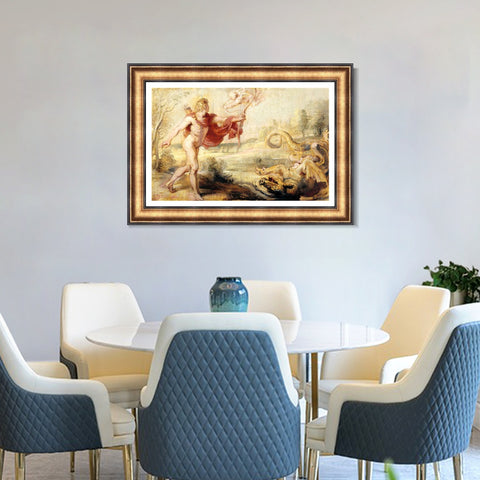INVIN ART Framed Canvas Art Giclee Print Series#179 by Peter Paul Rubens Wall Art Living Room Home Office Decorations