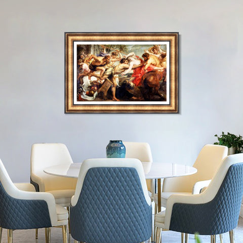 INVIN ART Framed Canvas Art Giclee Print Series#180 by Peter Paul Rubens Wall Art Living Room Home Office Decorations