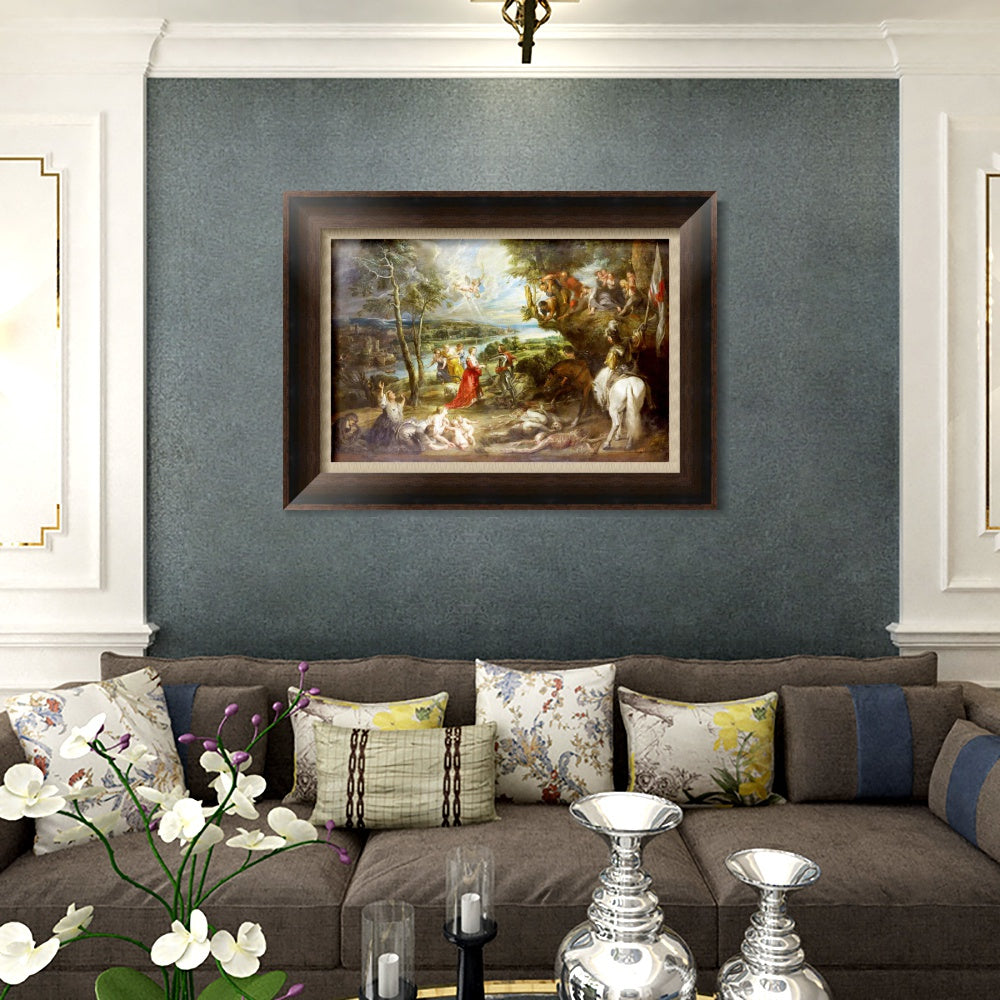 INVIN ART Framed Canvas Art Giclee Print Series#186 by Peter Paul Rubens Wall Art
