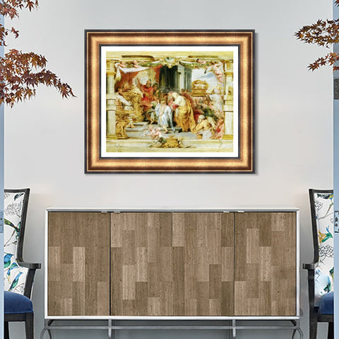 INVIN ART Framed Canvas Art Giclee Print Series#187 by Peter Paul Rubens Wall Art Living Room Home Office Decorations