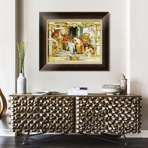 INVIN ART Framed Canvas Art Giclee Print Series#187 by Peter Paul Rubens Wall Art Living Room Home Office Decorations