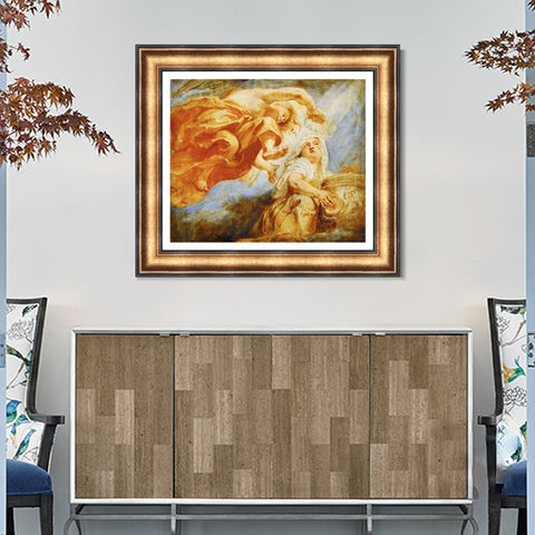 INVIN ART Framed Canvas Art Giclee Print Series#189 by Peter Paul Rubens Wall Art Living Room Home Office Decorations