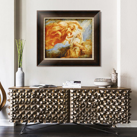 INVIN ART Framed Canvas Art Giclee Print Series#189 by Peter Paul Rubens Wall Art Living Room Home Office Decorations