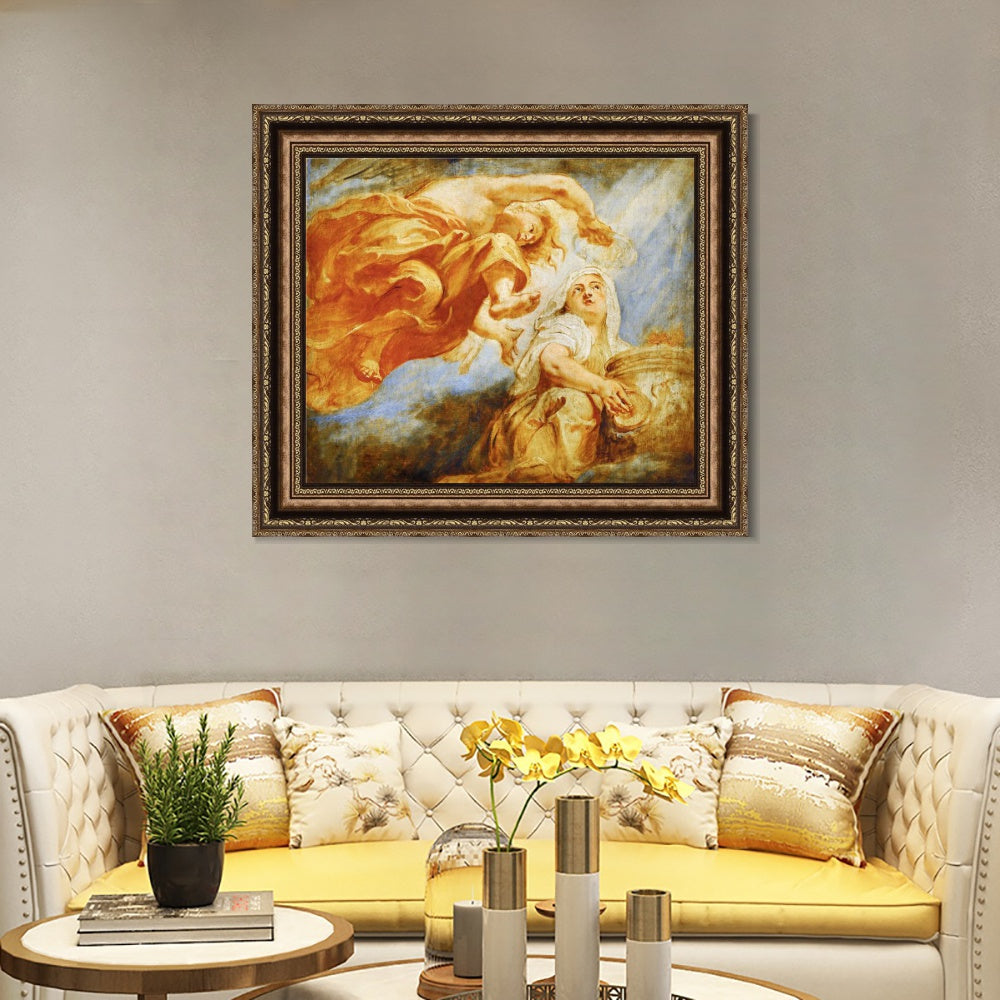 INVIN ART Framed Canvas Art Giclee Print Series#189 by Peter Paul Rubens Wall Art