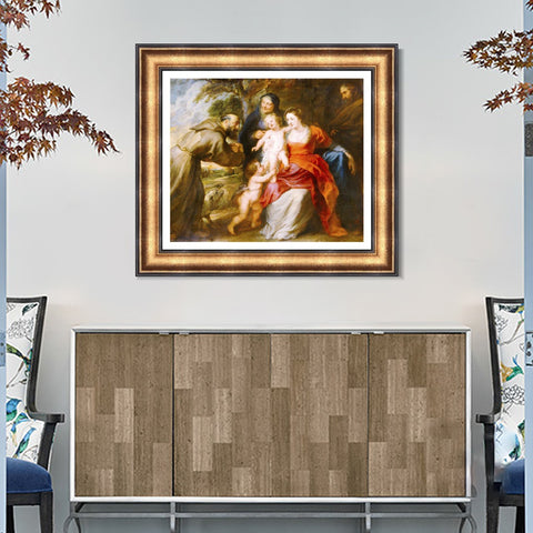 INVIN ART Framed Canvas Art Giclee Print Series#190 by Peter Paul Rubens Wall Art Living Room Home Office Decorations