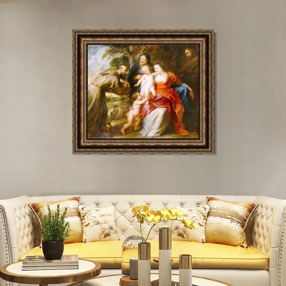 INVIN ART Framed Canvas Art Giclee Print Series#190 by Peter Paul Rubens Wall Art