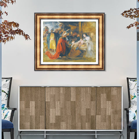 INVIN ART Framed Canvas Art Giclee Print Series#191 by Peter Paul Rubens Wall Art Living Room Home Office Decorations