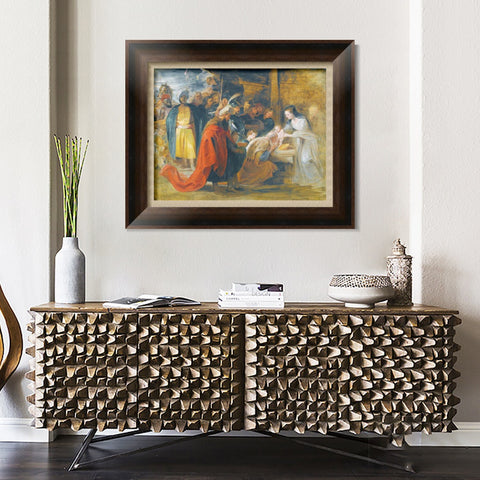 INVIN ART Framed Canvas Art Giclee Print Series#191 by Peter Paul Rubens Wall Art Living Room Home Office Decorations